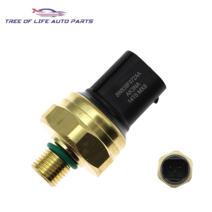 8W839F972AA Fuel Rail Pressure Sensor Sender For Ford Focus Escape Explorer 2.0L Ecoboost 8W83-9F97