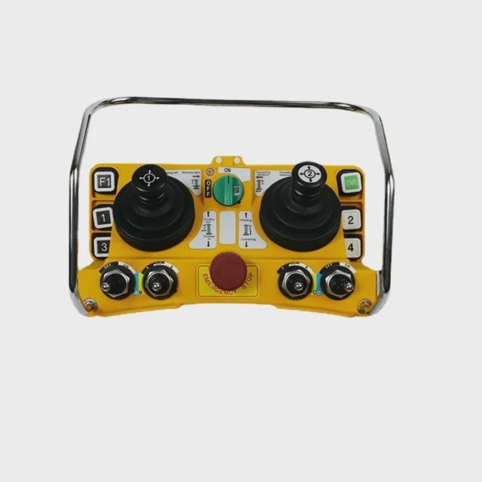 220V NEW Industrial Rocker Remote Control F24-60 Five Speed Double Beam Crane Crane Crane Tower