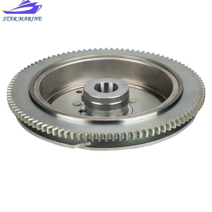 Electrical Flywheel Rotor 688-85550 For Yamaha Outboard Motor 2T 75HP 85HP 90HP Parsun T85-05000400