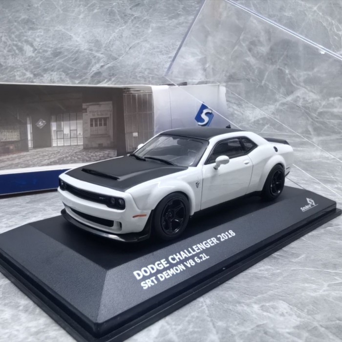 SOLIDO 1/43 DODGE CHALLENGER 2018 DODGE Car Model Alloy