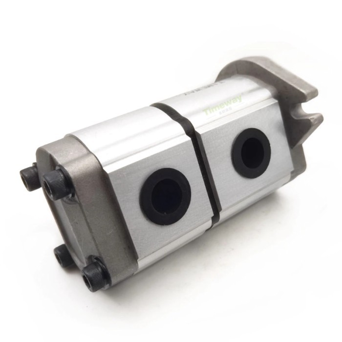 Hydraulic Double Gear Pump Replace SNP2/19S SC46BAW/9L Spline Shaft diameter 15mm 9teeth
