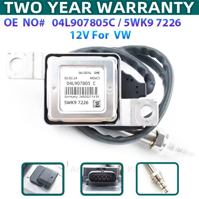 04L907805C 5WK97226 High quality New Nitrogen Oxide Sensor For VW Passat B8 Skoda Superb 2.0TDI 201