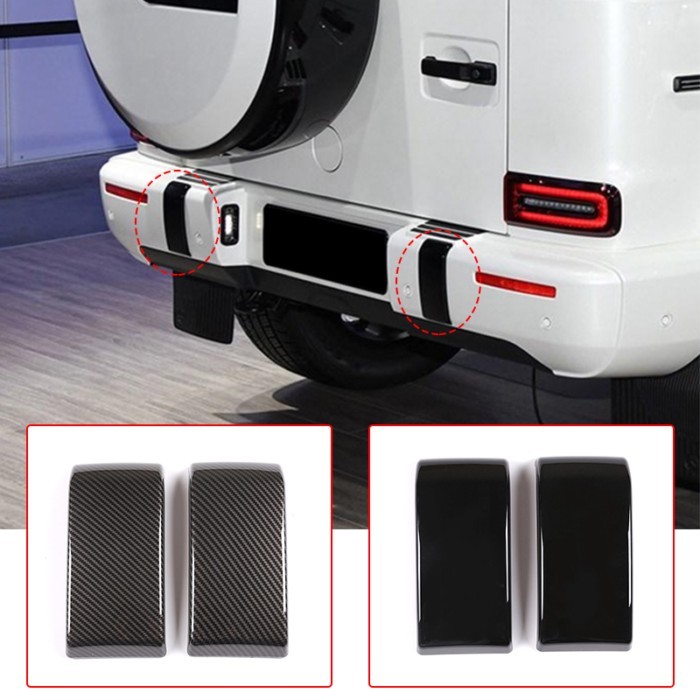 Car Rear bumper Decoration Trim Accessories ABS For Mercedes Benz G Wagon G Class W463 2019-20 G350