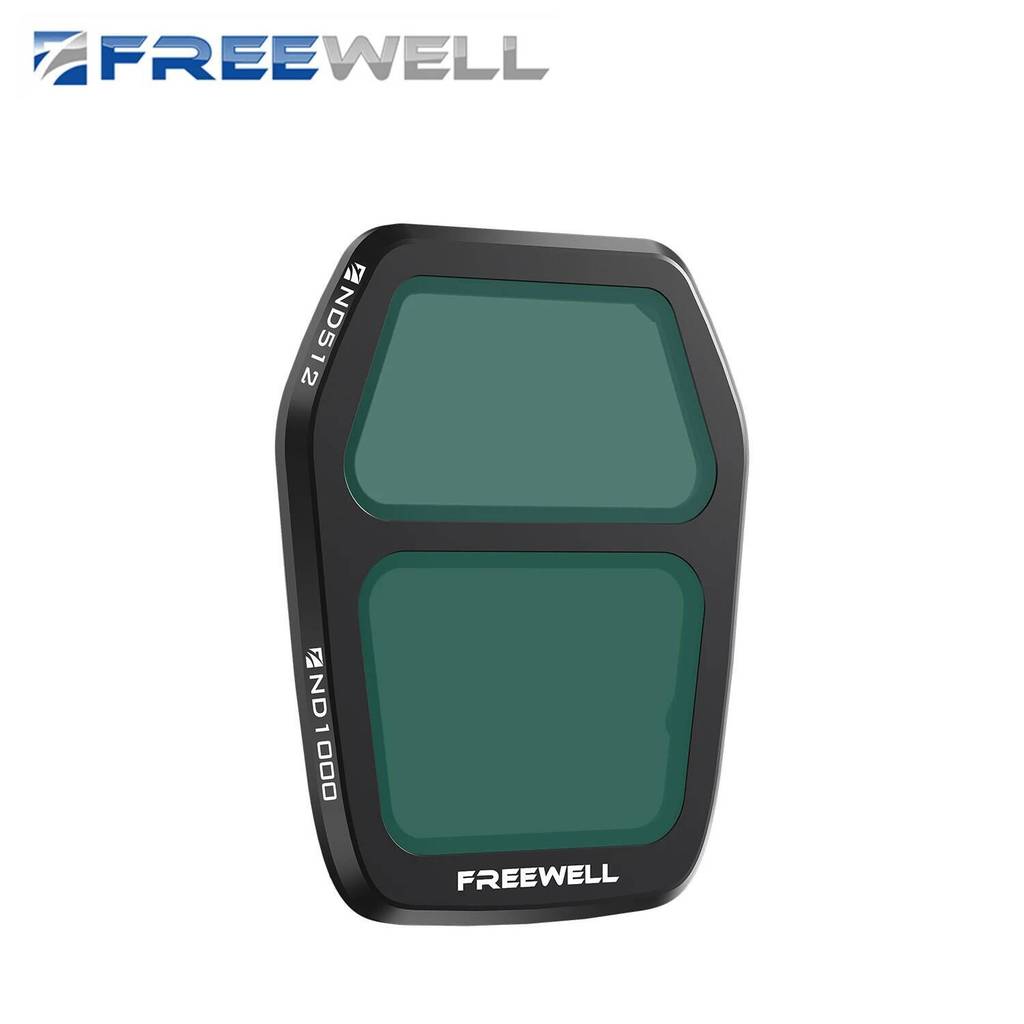 Freewell DJI Drones ND512/ND1000 ตัวกรองสําหรับ DJI Air 3S ND กรอง Drone เลนส์อุปกรณ์เสริม-Perfect ส