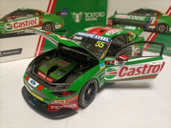 แท้ 1 18 Ford Mustang RV รุ่น Ford 2022 Castrol Castrol