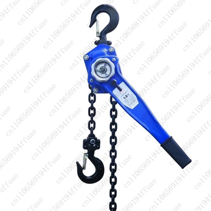 Hand-operated Chain Hoist Manual Tensioner 1/2-ton Manual Chain Hoist Hand-cranked Portable Hoist