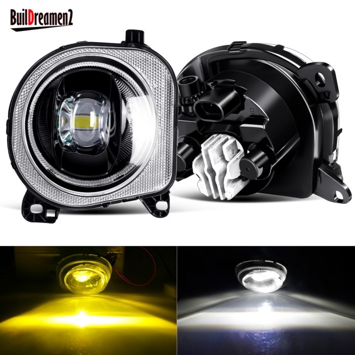 2 Pieces LED Fog Light 8000LM 30W Car Fog Driving Lamp For BMW 5 Series F07 Gran Turismo 520d 528i