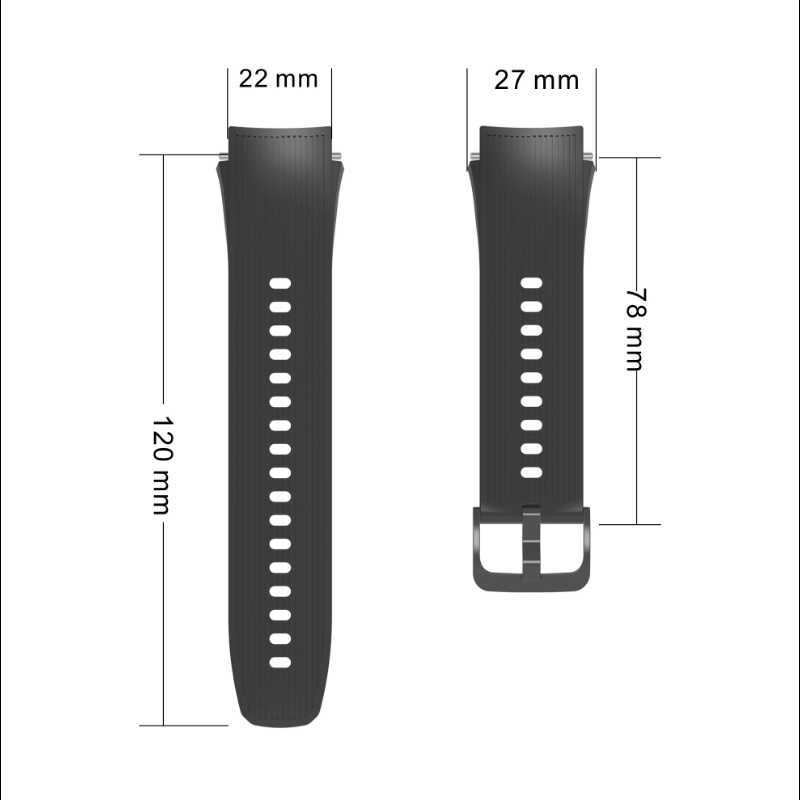 C Ekko Hot Watchbands Silicone Watch Band For Oneplus Watch 2 2R 3 Strap Sport Bracelet For WATCH X