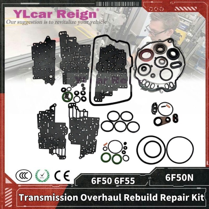 6F50 6F55 6F50N Automatic Transmission Gearbox Overhaul Kit Rebuild Repair Seals Gasket O-rings for