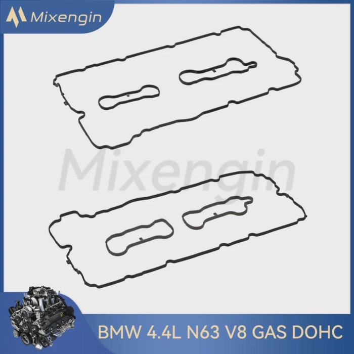 Engine Valve Cover Gasket kits fit 4.4 L V8 GAS DOHC Turbocharged For BMW 5 M6 X5 M X6 B6 B7 B7L N6