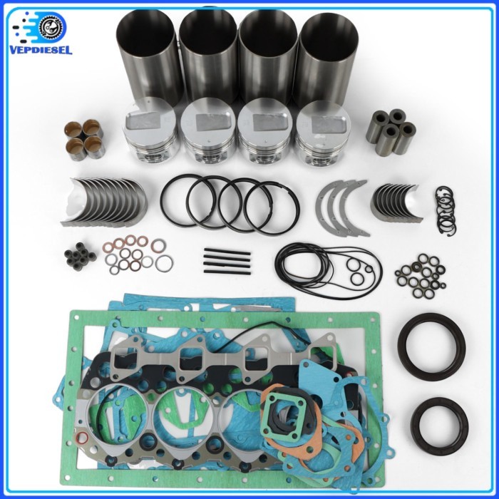 1set Engine Rebuild Kit 3044 S4S For TCM Mitsubishi Forklift Montana 4940 5720 5720C 5740 5740C Tra