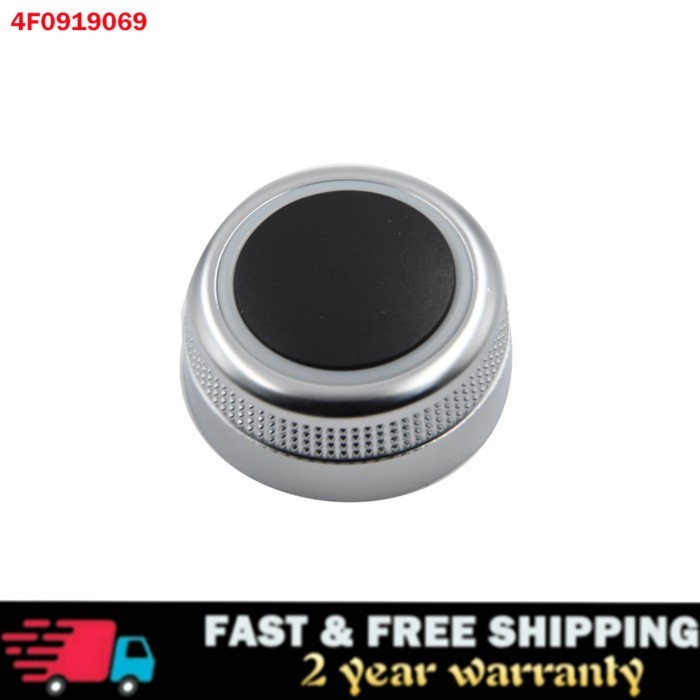 MMI Multi Media Rotary Knob Main Menu Switch Cover For Audi A6 Allroad Quattro C6 A8 Q7 RS6 4F09190