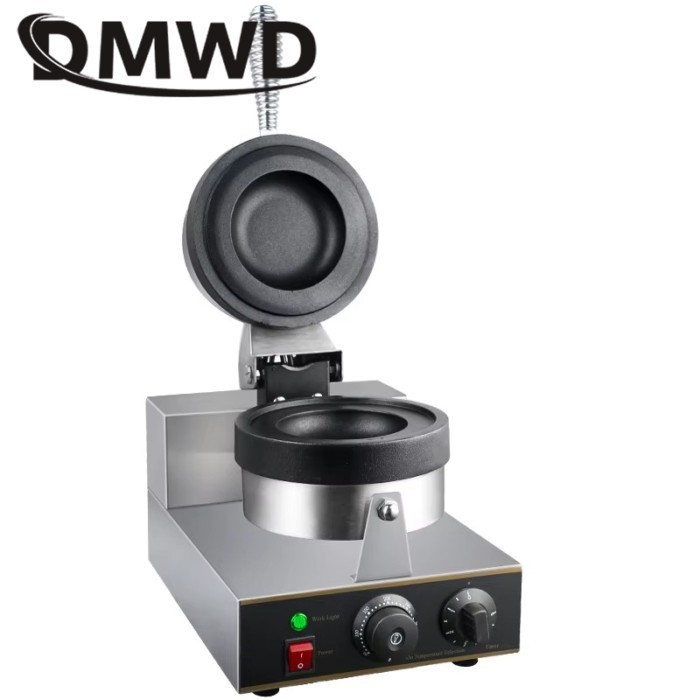 Electric Ice Cream Waffle Machine UFO Burger Maker Hamburger Gelato Panini Press Machine Sandwich T