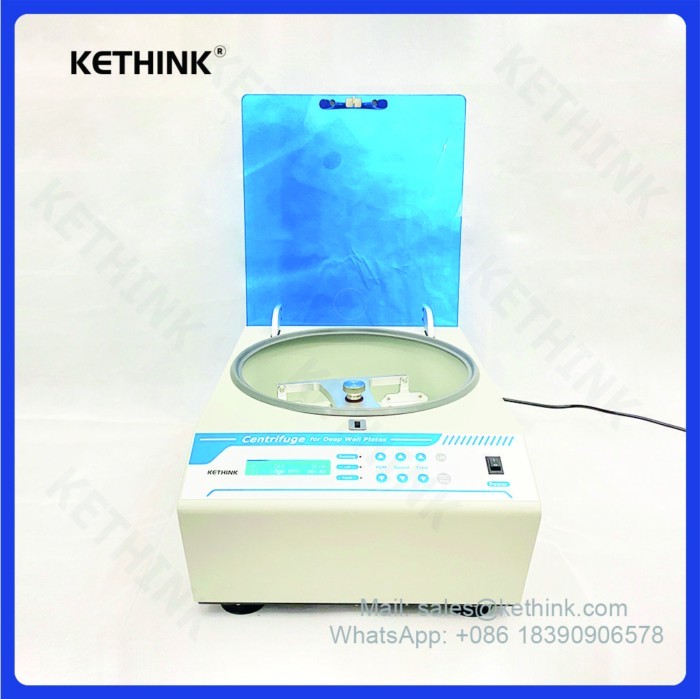 KT-HPC2500 Portable Micro Plate Type Centrifuge Separator for PCR Plate, ELisa Plate, Deep Well Pla