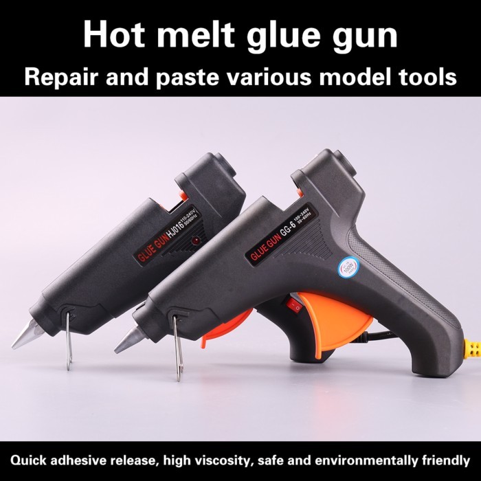 CZ Hot melt glue gun 100w large size 11mm  thick glue rod gun Electric melt gun aircraft model repa