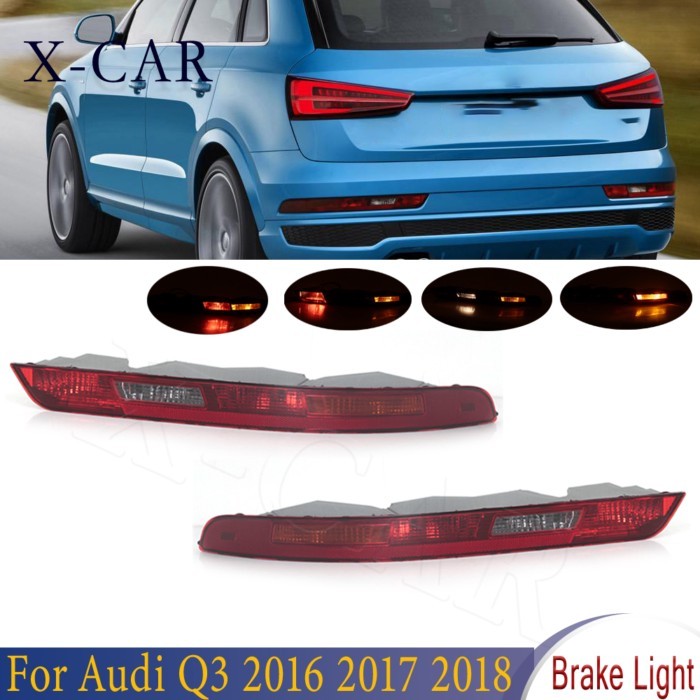 8UD945096B 8U0945095B Car Rear Bumper Brake Lamp Tail Reverse Light For Audi Q3 2016 2017 2018