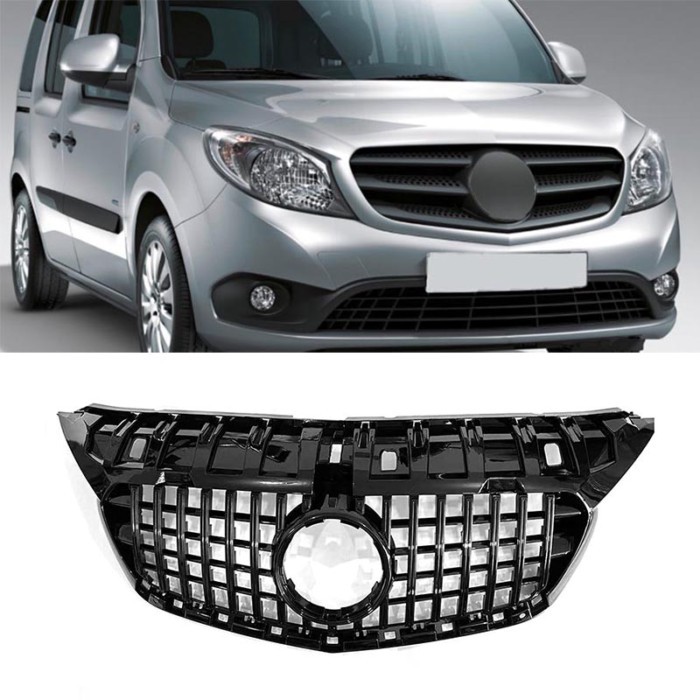 Front Inlet Grille Bumper Grill Mesh For Mercedes-Benz Citan W415 2013 2014 2015 2016 2017 2018 201
