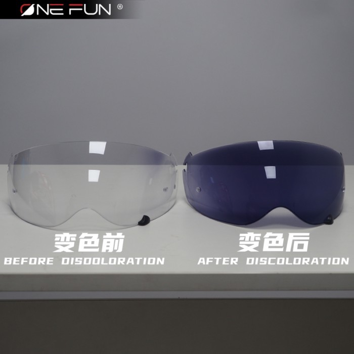 Helmet Visor For KLIM KRIOS PRO TVD LAZER Marushin L9 Photochromic Helmet Anti-Fog Pinlock Lens Shi