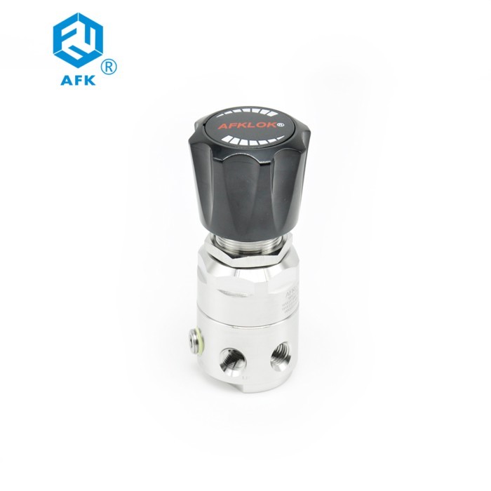 NO/NF3/N2O/O2/O3/ SiF4/SiH4/Xe/Cl2/CO/F2/He/H2/N2/Ne/NH3 Single Stage Gas Pressure Regulator With N