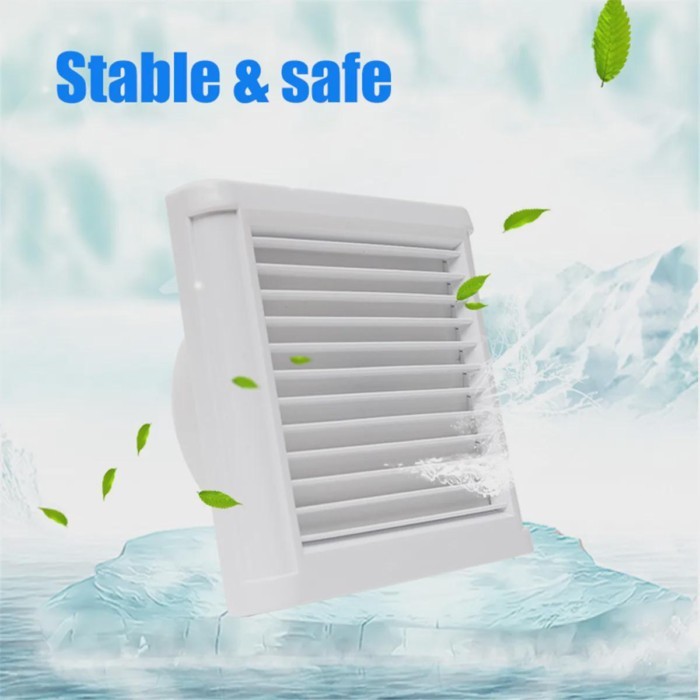 6 inch 220V Waterproof mute powerful exhaust fan wall waterproof bathroom exhaust fan For Kitchen T