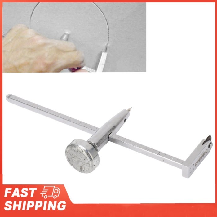 Dry Wall Circle Hole Cutter Steel Shaft Plasterboard Saw Adjustable Pivot Point  Tools Circle Hole