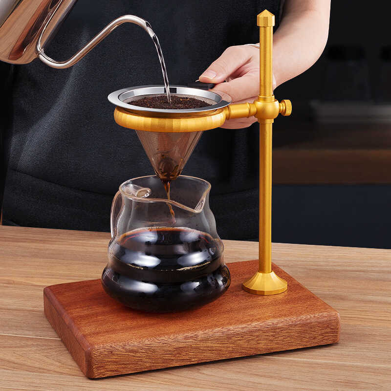 ซาบิลี Electroplating Gold Coffee Filter Drip Coffee Machine Sabili Coffee Machine