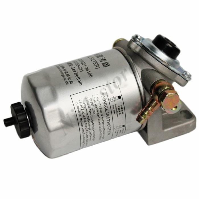 Fuel Water Separator Assembly 4D27G31-24100 1105010-903 UF0163-031 Fuel Filter For XINCHAI Forklift