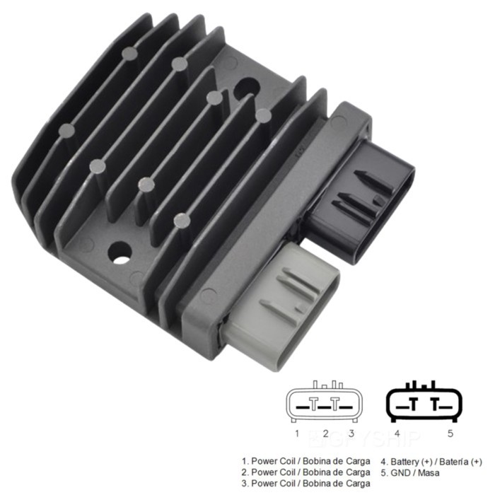 FH020AA 1D7-81960-01-00 Regulator Rectifier For Yamaha RST90 XTZ12 PZ50 YFM700 Grizzly 700 YXM700 V