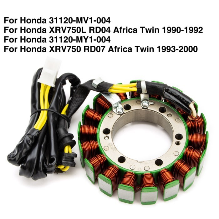 Motorcycle Stator Coil For Honda XRV750 XRV 750 RD 07 Africa Twin 1993-2000 XRV750L RD04 Africa Twi