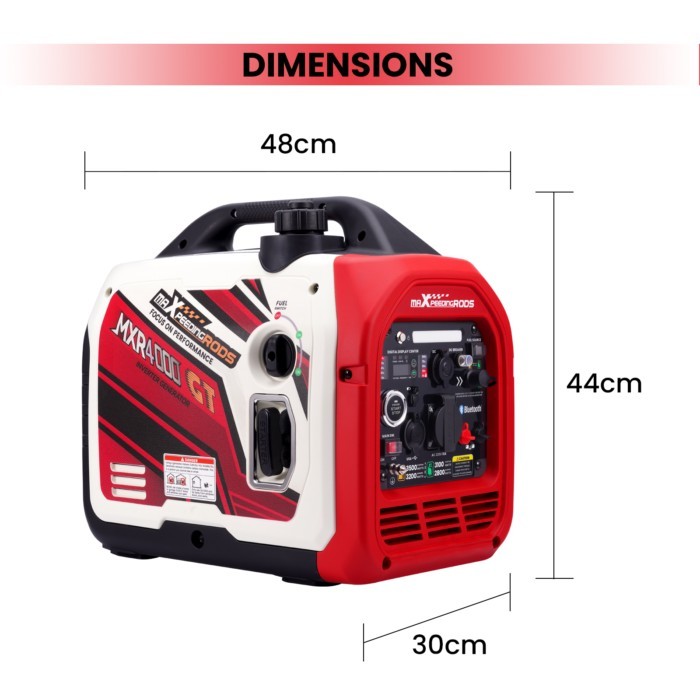 3500W Dual Fuel LPG Generator Inverter Generator Portable for Emergency Situations
