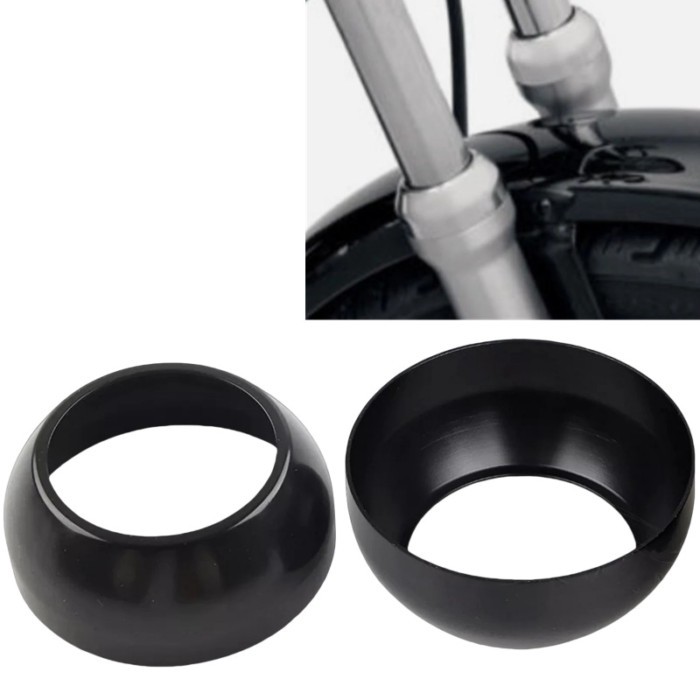 Motorbike Front Fork Cover Tube Boot Cap For Harley Sportster Dyna FXR FXD