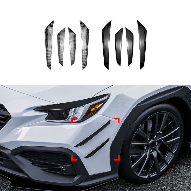 เหมาะสําหรับ Subaru Subaru WRX STI VB 2022 + กันชนด้านหน้าด้านข้าง Air มีดรถสติกเกอร์การปรับเปลี่ยนภ