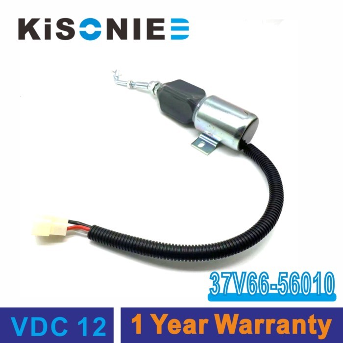 37V66-56010 12V/24V Fuel Shut Off Solenoid 05CF24 1751ES-12E6ULB1S1 P612-B5V24 Stop Solenoid 1700-1