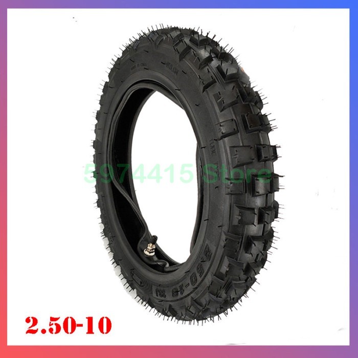 High speed tire 2.50-10 Inner tube tires for front or rear tires 10 inch tires 10 inch motocross mo