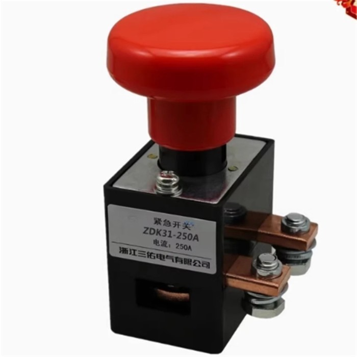 ZDK31-250A FOR electric hydraulic forklift DC power-off switch emergency stop button