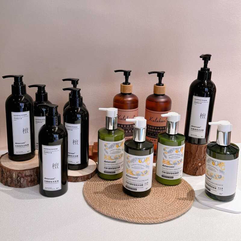 Hotel Hotel B & B Travel Disposable Wash Shampoo ครีมนวดผม Body Lotion Hand Sanitizer Set