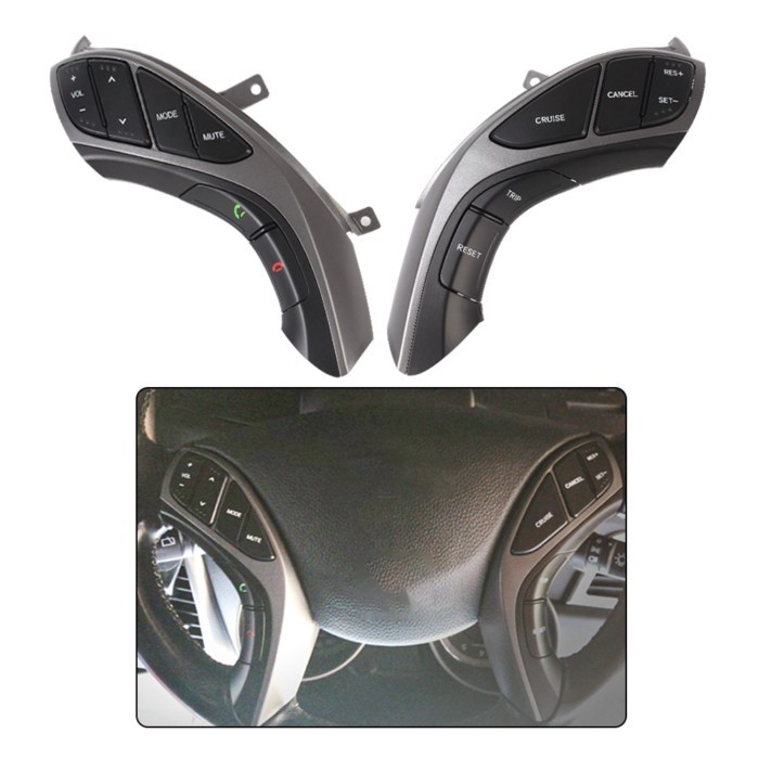 Steering Wheel Control Button For Elantra 2012-2015AT 2012-2014MT I30MT Multifunctional