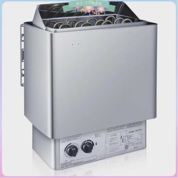 Sauna Heater 4.5-9KW 220V/380V Stainless Steel Electric Sauna Stove for Home Hotel Spa Steam Room