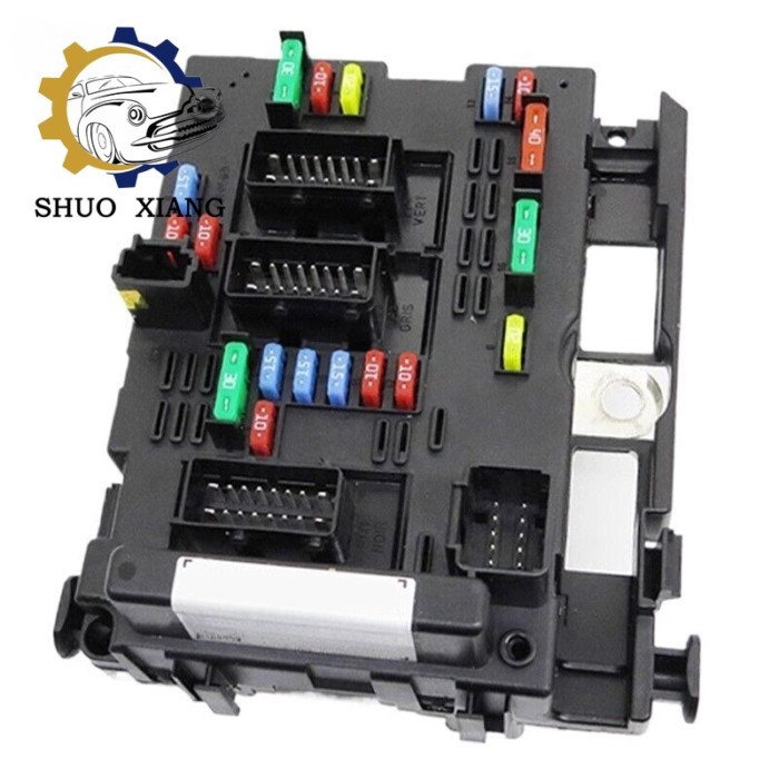 9657608580 Fuse Box for Peugeot 207 307 406 1.4L 1.6L 2.0L Base Sedan 2000-2014 6500N7 6500P4 6500Q