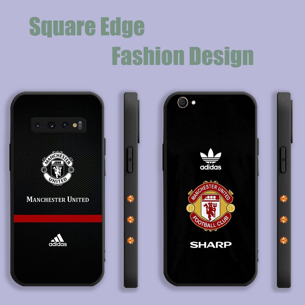 SAMSUNG ปลอกสําหรับSamsung A15 A25 S24 Ultra A55 S23 FE A35 Galaxy S24 Fe A56 แมนเชสเตอร์ ยูไนเต็ดฟุ