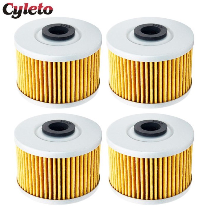 1/2/4pcs Motorcycle Oil Filter for Honda 250 AX1 CRF250 CRF250L CRF250M CB300F CBX250 CBR250R CBR30