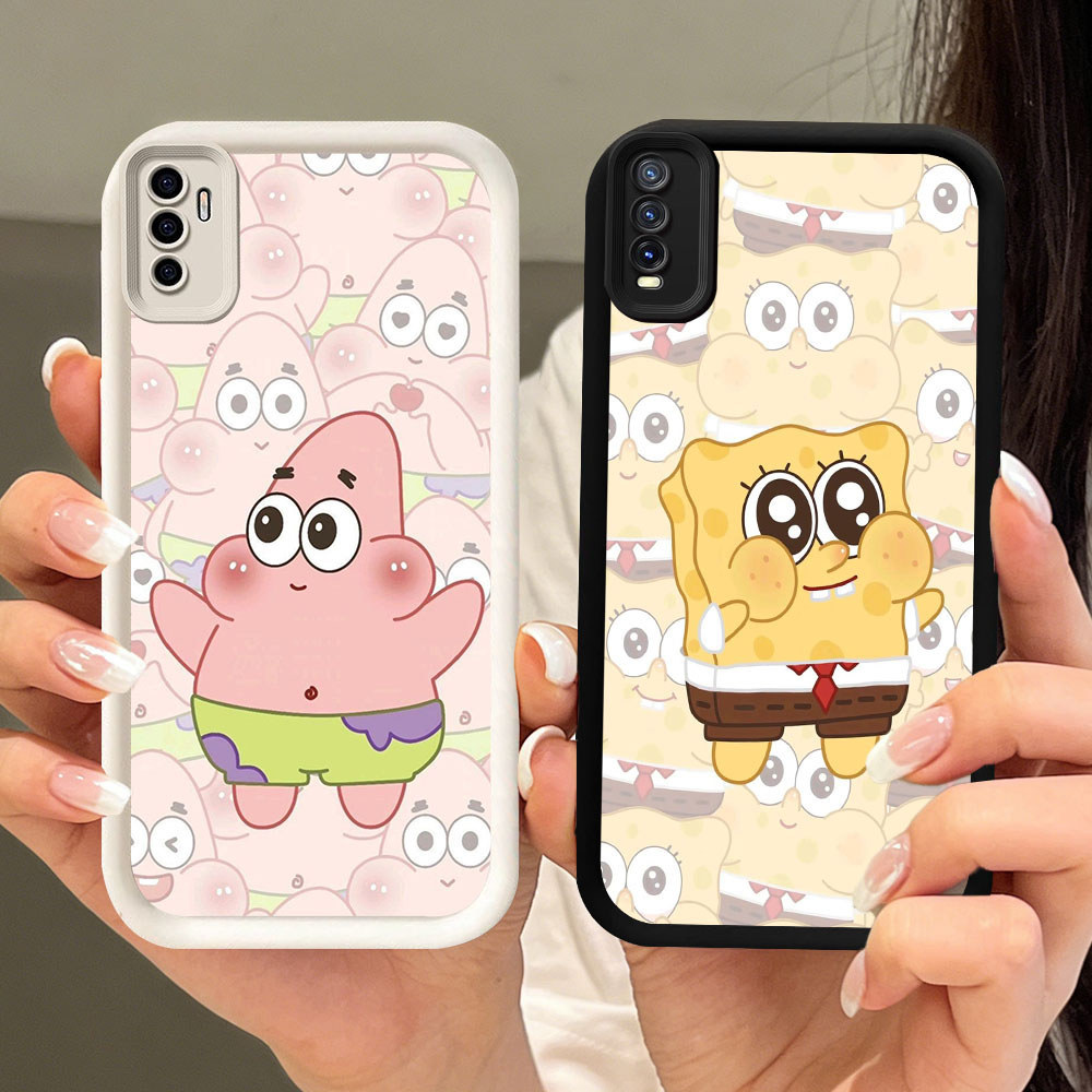 TT-26 SpongeBob เคสโทรศัพท์บาง VIVO iQOO S1 Y300 Y20S Y11S Y20 13 Z10 Y20i Y12S Pro Plus 5G
