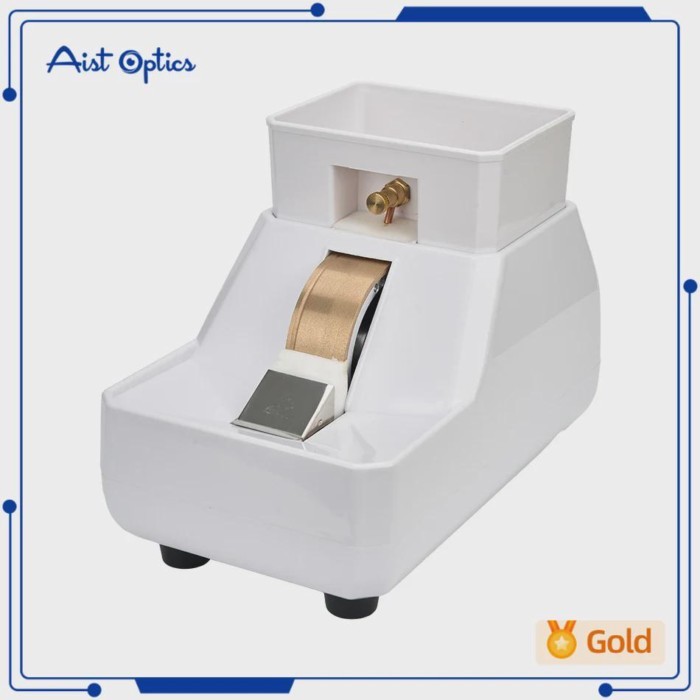 AIST LY-5E-35WV Hand Manual Lens Edger With 35wv Rough&fine&V shape grinding wheel Double  holder