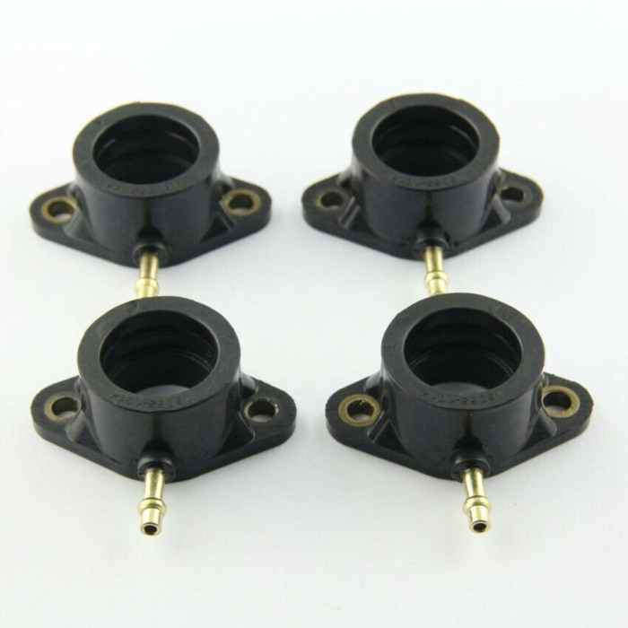 For Kawasaki  Z550 KZ400 KZ500 KZ550 Z400 GT550 16065-1014 Carb Carburetor Intake Boot Set