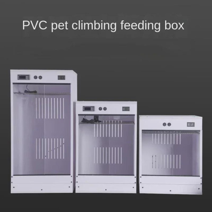 Upgrade Upgrade PVC Smart Thermostatic Incubator Honey Squirrel Squirrel Parrot Bird Cage Peony Bla