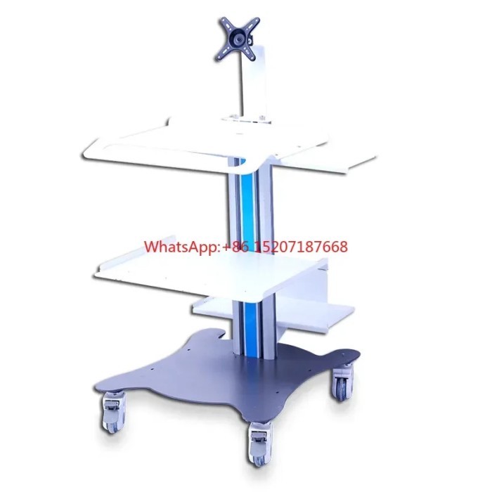 Work platform car Medical otolaryngoscope hysteroscope laparoscopy cart