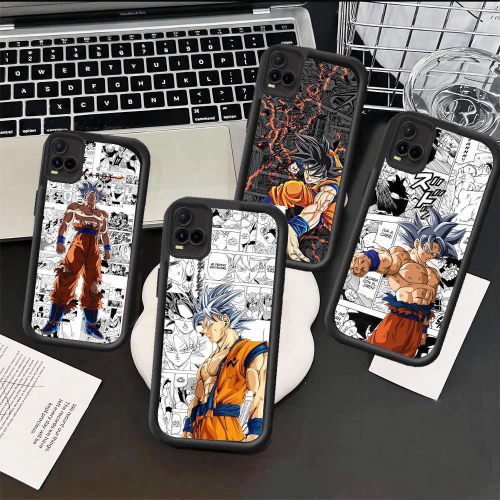 WB47 Dragon Ball ZปลอกสําหรับHpชุบVIVO IQOO V20 S1 Z9X V15 Z9 Y35 V40 Y28 V29E Pro 2024 5GวัสดุTPU