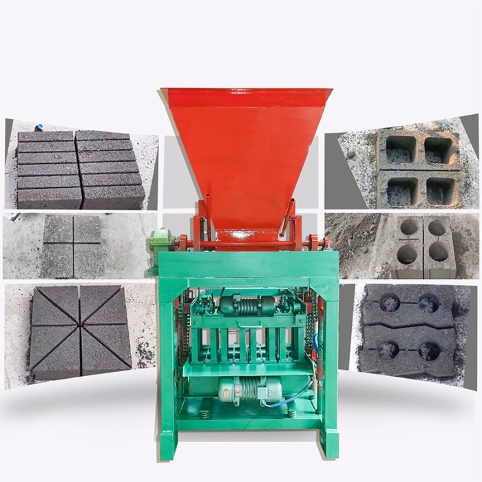 Compact Cement Brick Machine Hollow Brick, Paver, Colored Brick, Standard Brick, Permeable Brick, B