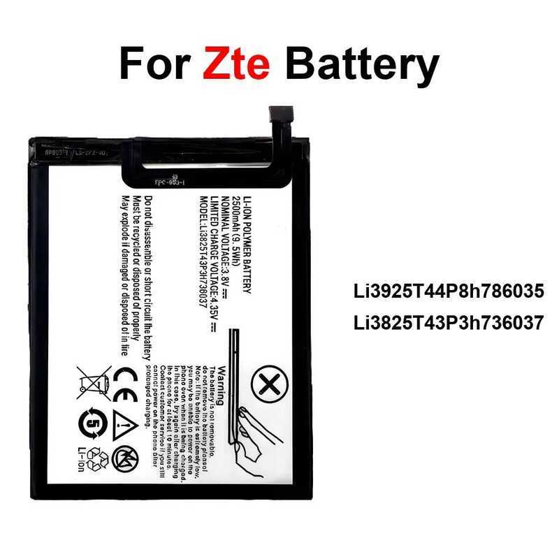 Li3925t44p8h786035 Li3825t43p3h736037 For Zte Blade A2 V8 V7 BV0701 BV0800 Plus Lite 2500-2730Mah Ba