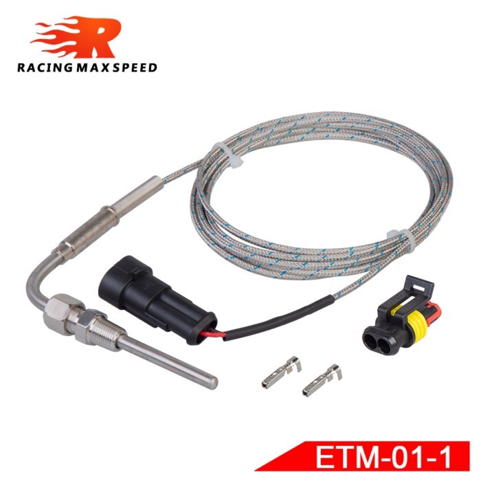 Car Exhaust Temp Sensor Gauge Exhaust Gas Temp Sensor EXT Temperature Sensor 0-1000 C